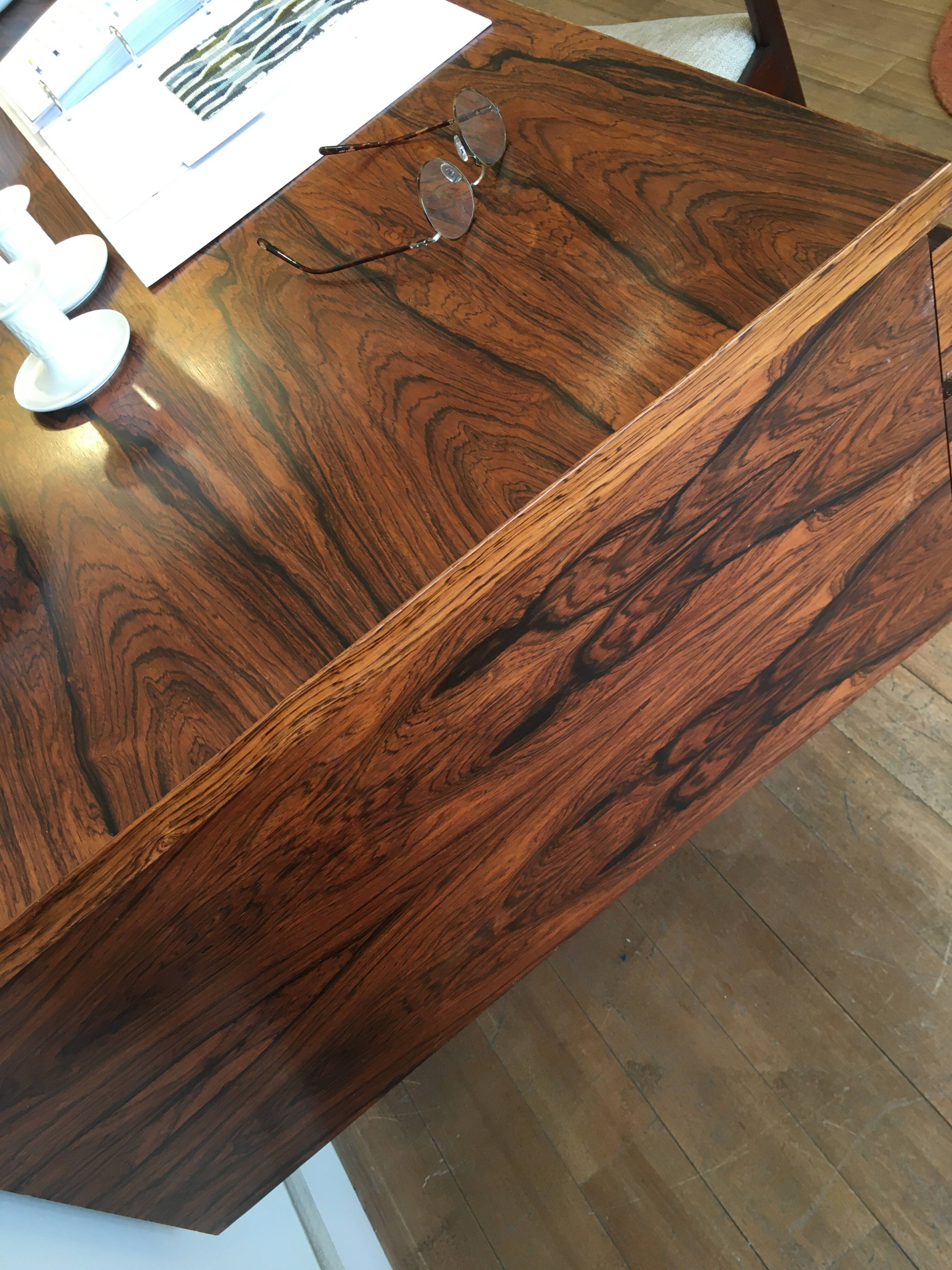 BUREAU PALISSANDRE DANOIS