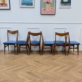 Set of 6 Scandinavian chairs