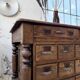 Comptoir, îlot central, meuble de métier multi-tiroirs