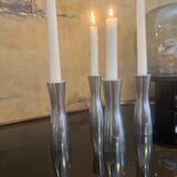 Set of 4 gota erika pekkari candlesticks, Scandinavian, 1990