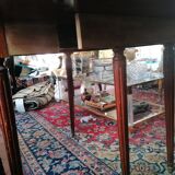 Light mahogany side table or console