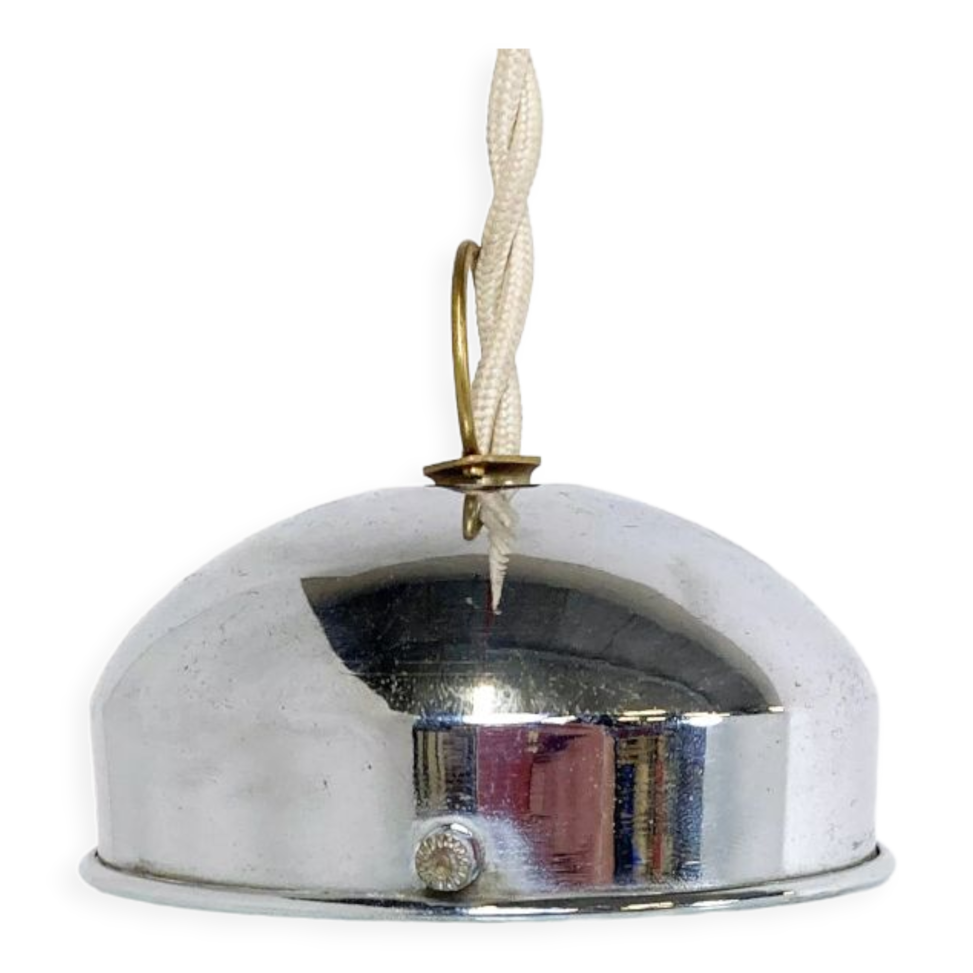 Opaline pendant light 1930s