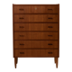 Commode en teck restaurée