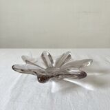 Vintage 70s star-shaped crystal ashtray