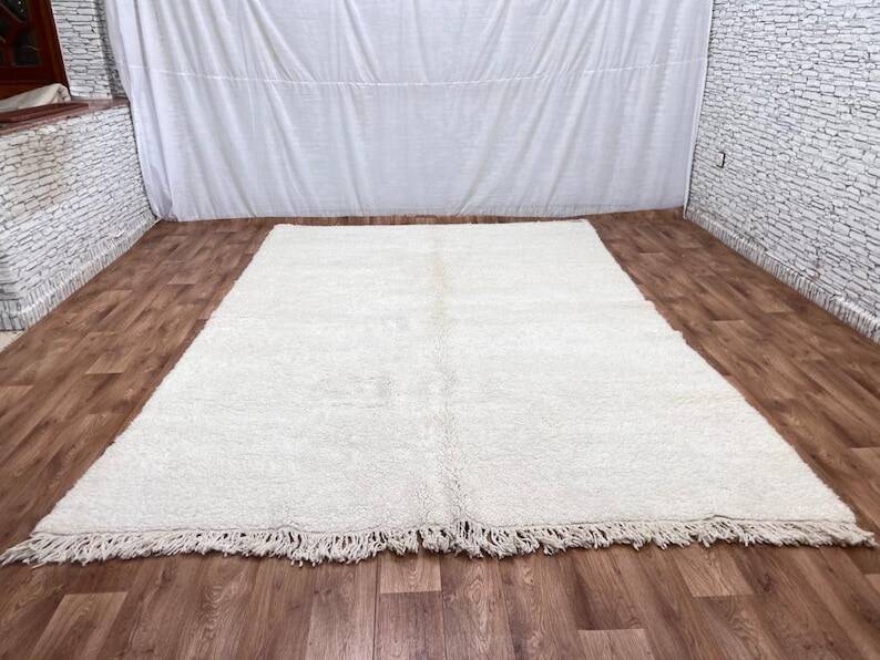 Large Moroccan wool rug 300x200cm