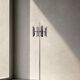 Vintage Mid-Century Italian Modern Space Age Chrome Floor Lamp, 1960s