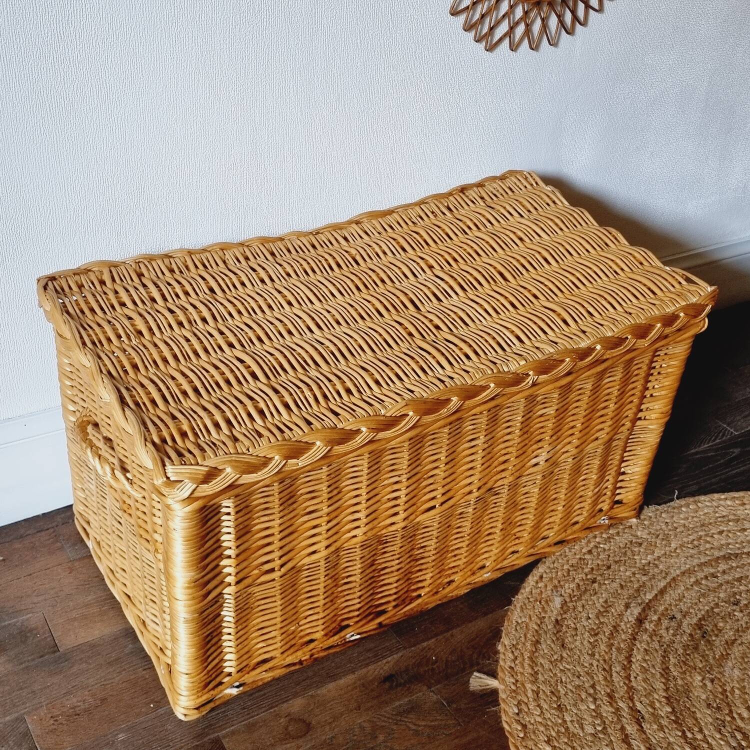 Wicker chest 1960