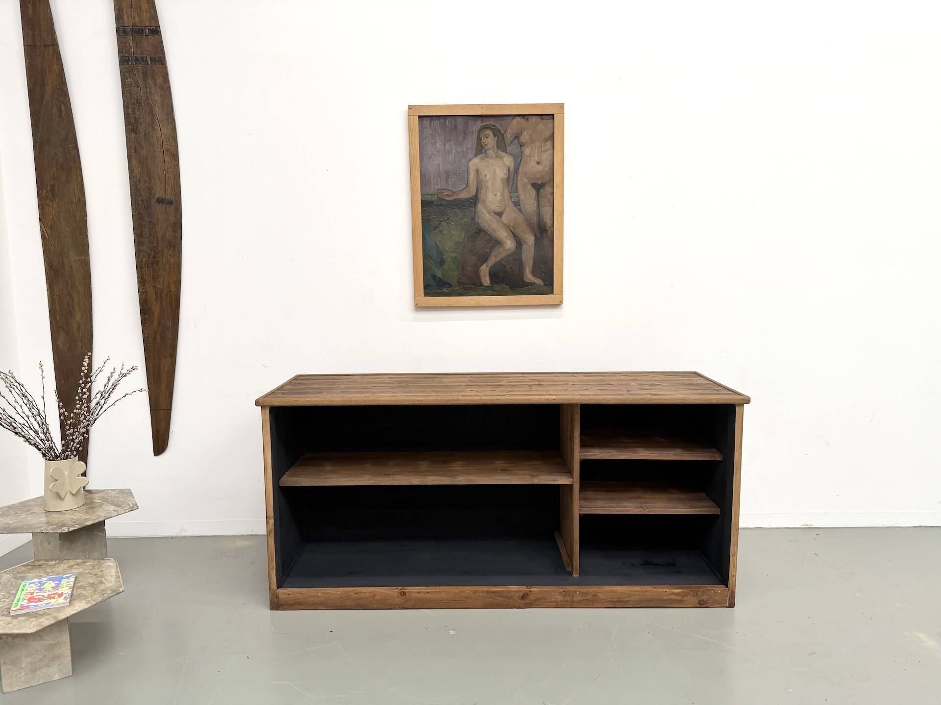 Pine workbench circa 1950