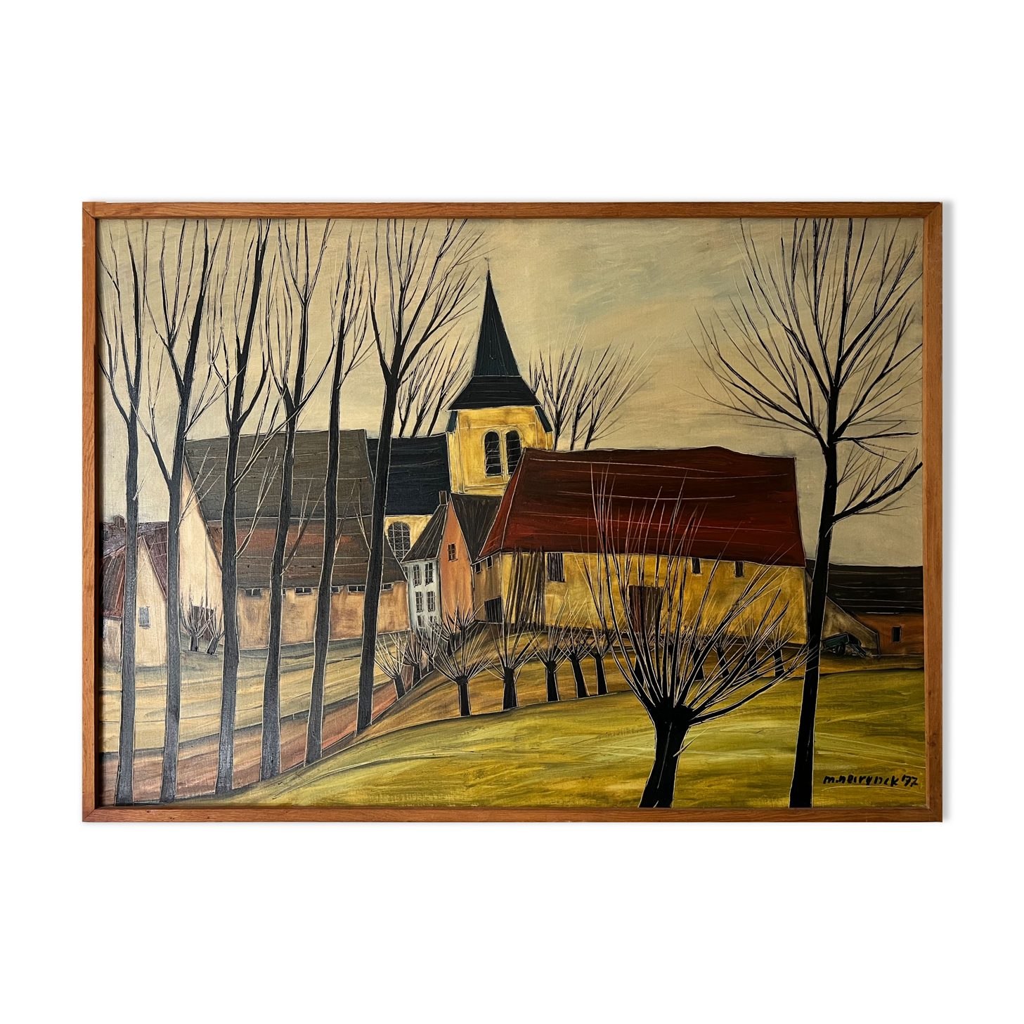 "The village church" by Martin Neirynck