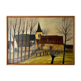 "The village church" by Martin Neirynck