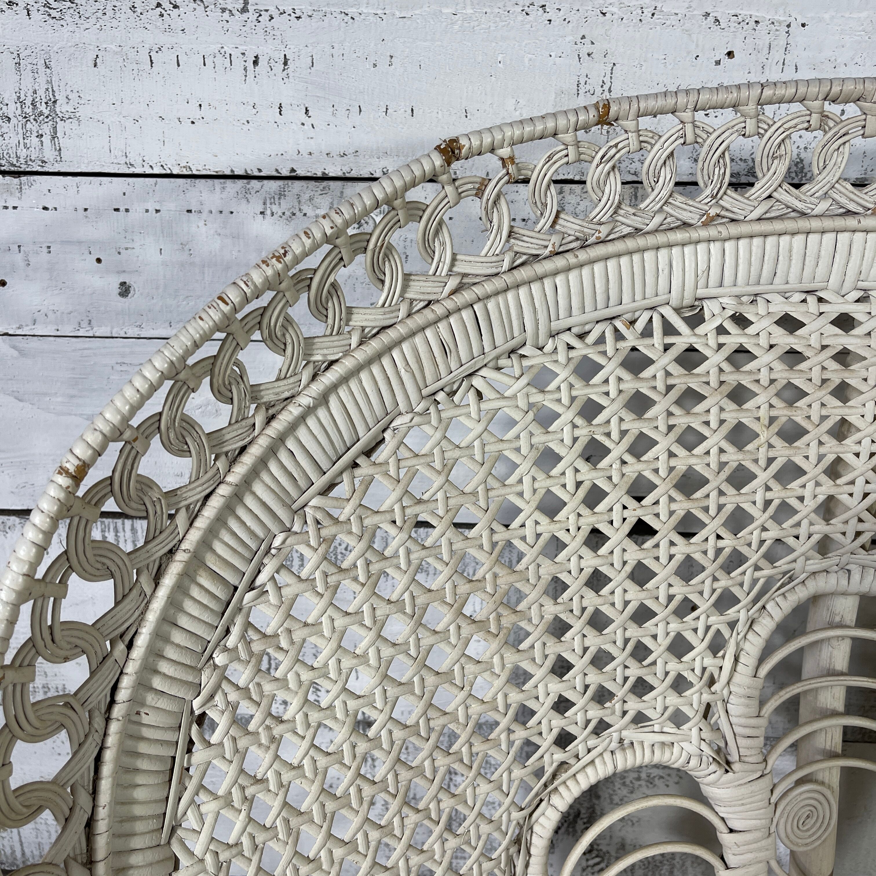 Emmanuelle Peacock armchair