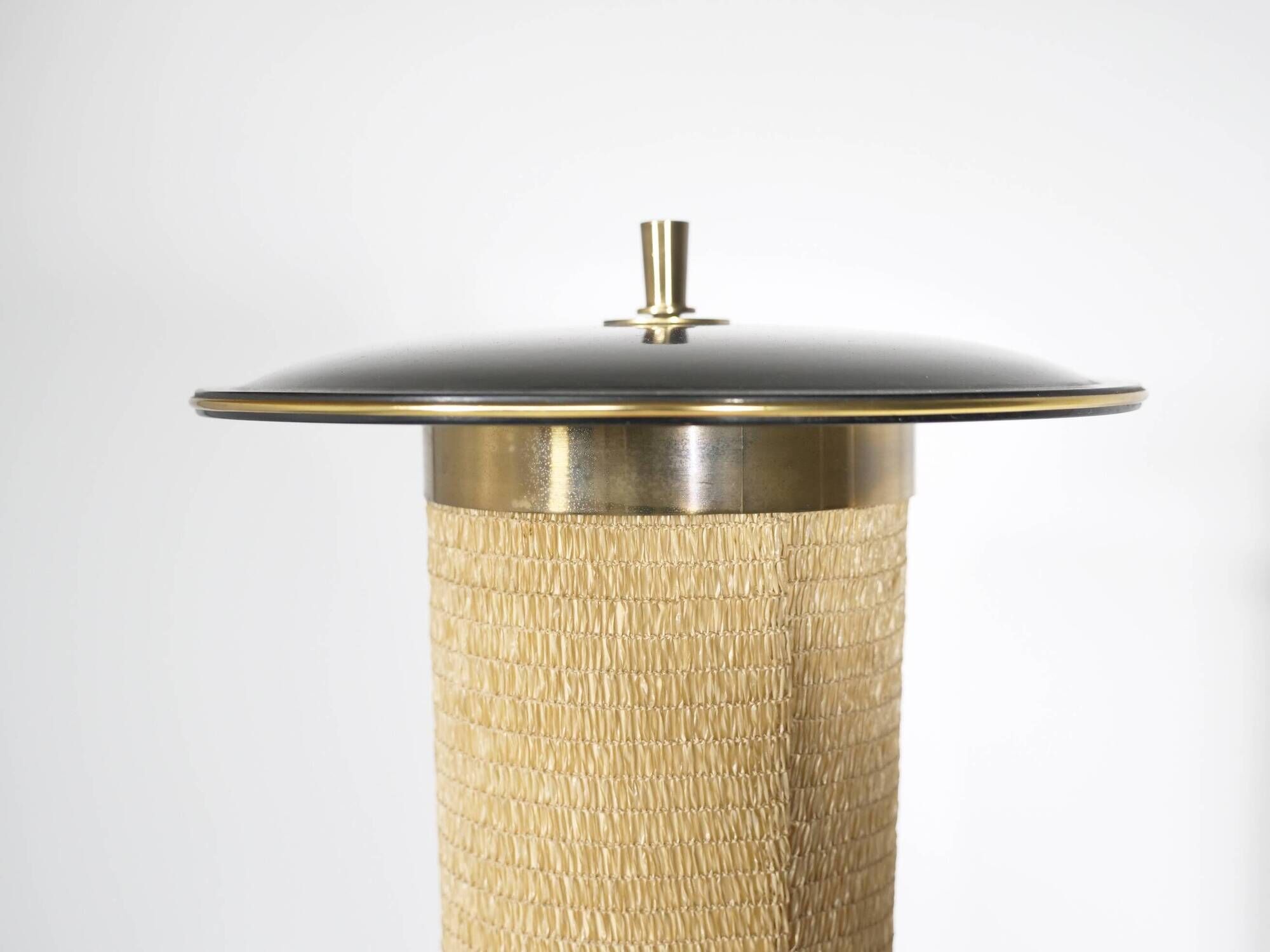 Kidney Table Floor Lamp Mid Century 1960s
