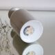 Antique Paris porcelain bottle, vintage