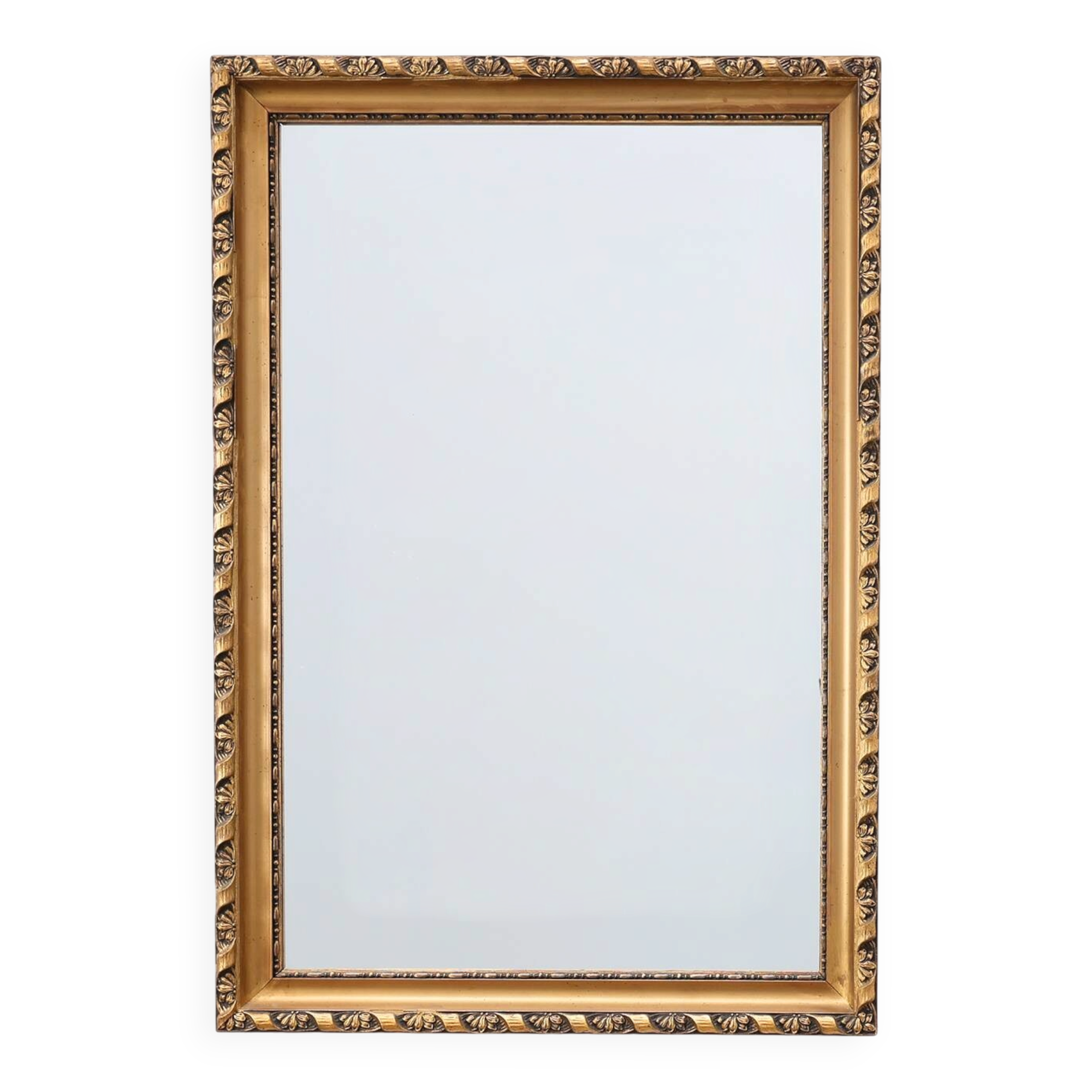 Miroir néoclassique en bois doré, Belgique, vers 1900