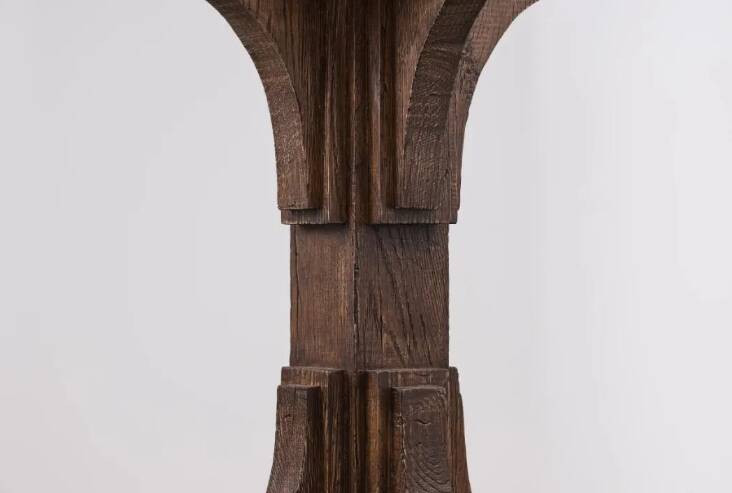 Reclaimed wood square table || Vintage || Rustic
