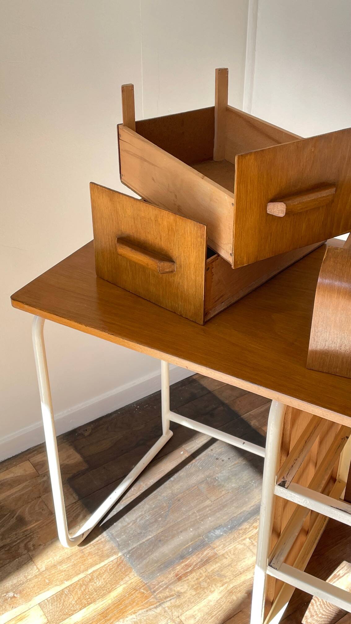 Child's desk in the style of Jacques Hitier Vintage