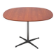 'Super-Circulaire' table in teak by Piet Hein and Bruno Mathsson for Fritz Hansen, 1974
