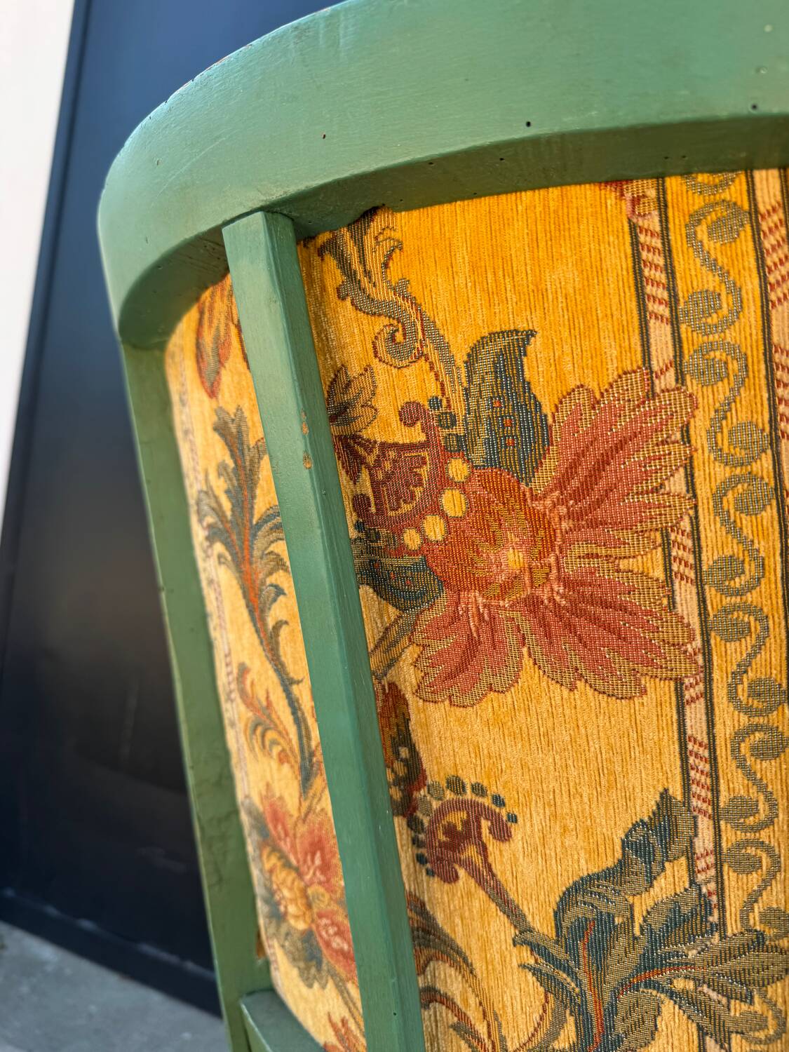 Louis XVI convertible armchair
