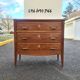 Carpenter's chest of drawers 1950 Louis XVI style