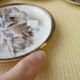 Set of 6 mocha coffee cups made of Japanese porcelain