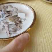 Set of 6 mocha coffee cups made of Japanese porcelain