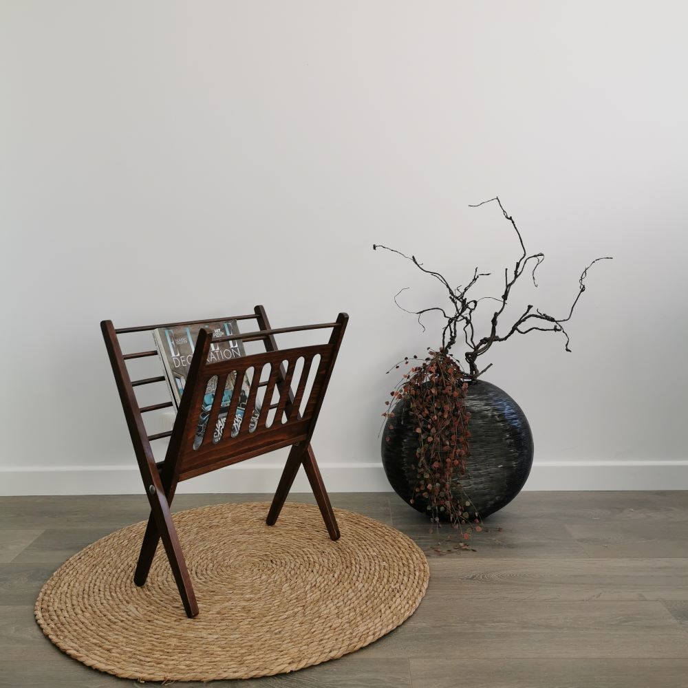 Mid-century magazine holder