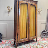 Provençal walnut bookcase from the Louis XVI period, 18th century