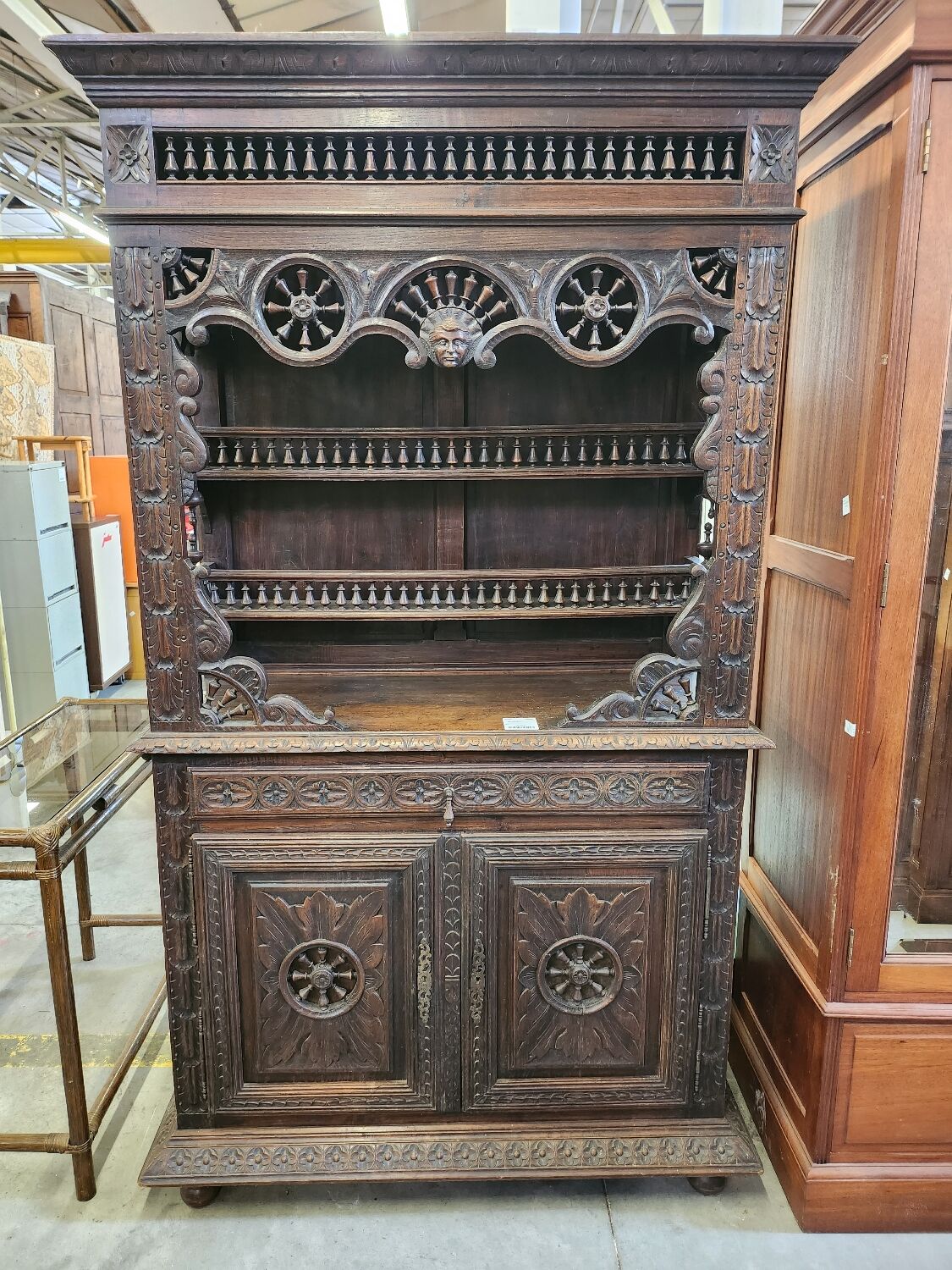 Buffet breton en chêne