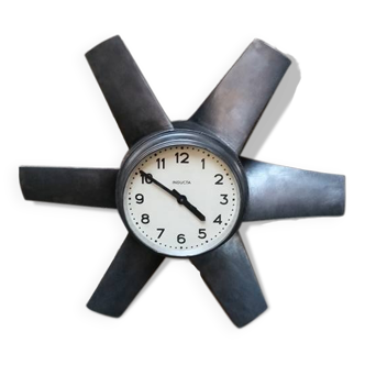 Old industrial propeller clock