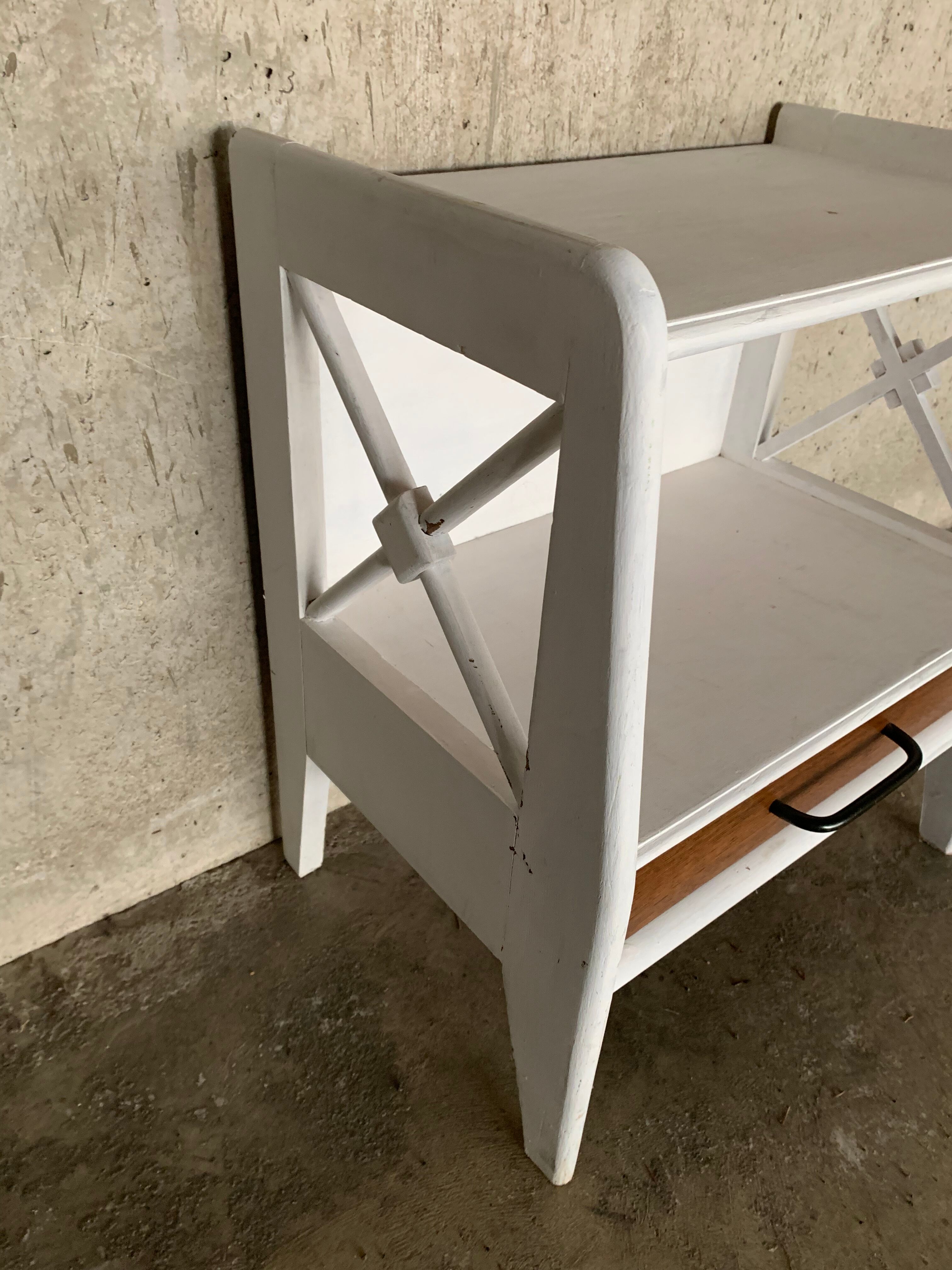 Vintage bedside table