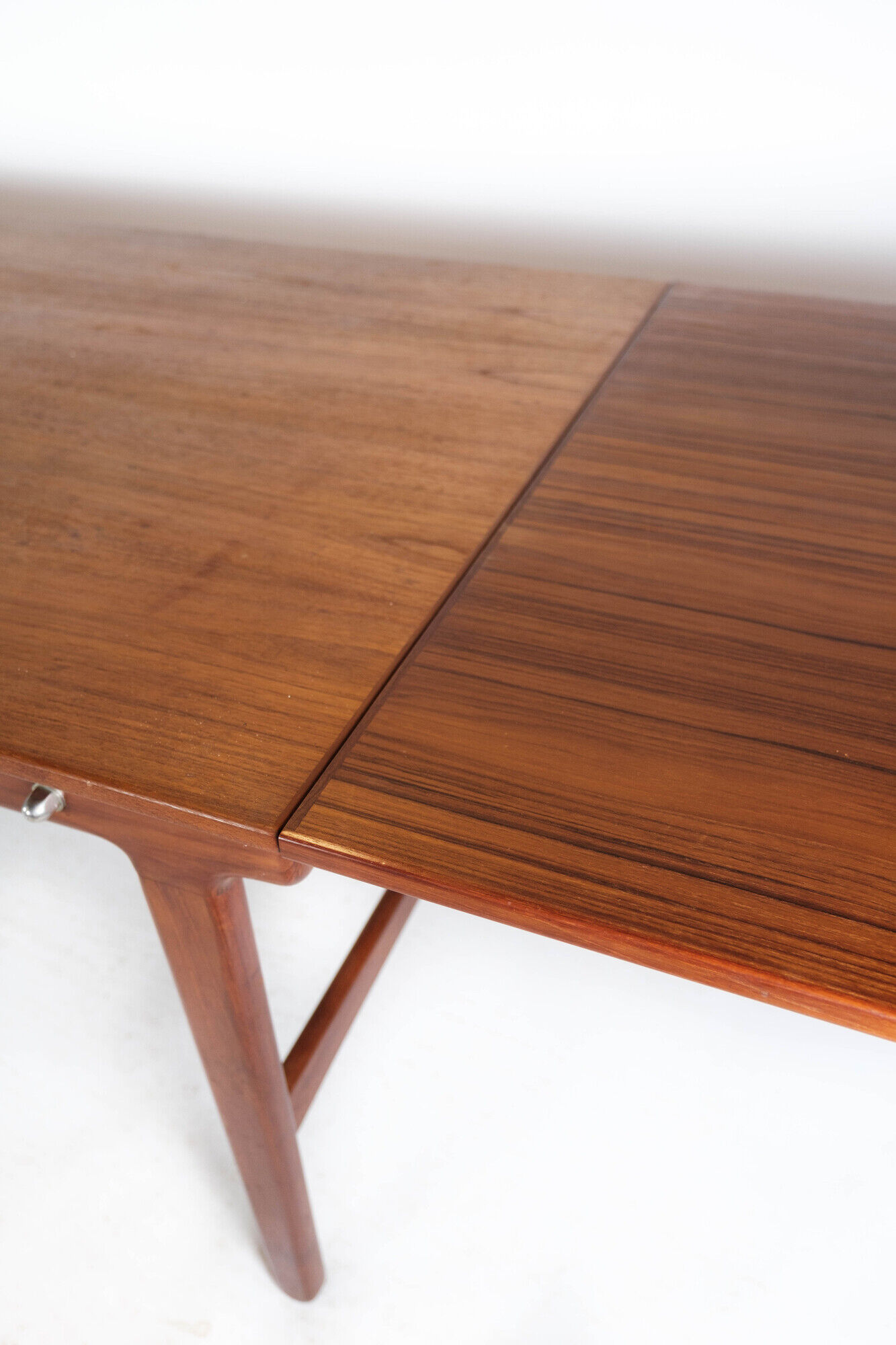 Table à manger en teck avec rallonges de design danois, années 1960