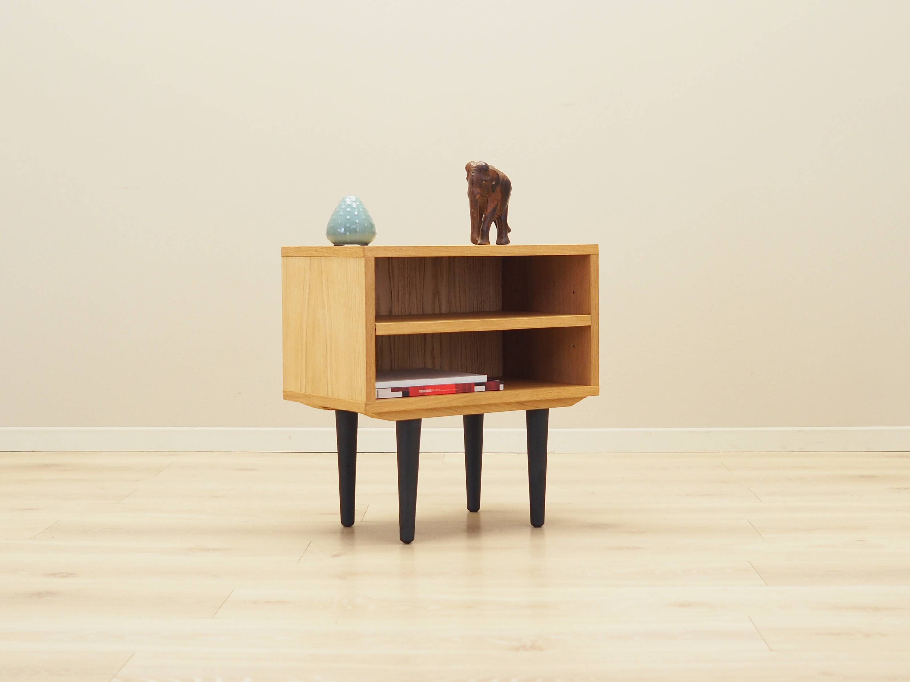 Oak bedside table, Scandinavian design