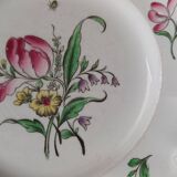 Old Lunéville flat plate with Keller and Guerin KG crest