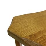Vintage Scandinavian side tables made of solid wood circa 1970s