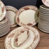 English earthenware table service part JD&S décor Edinburgh