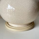 Vintage cracked glazed ceramic lamp – 1970s