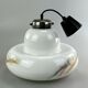 60s 70s lamp light hanging lamp glass ceiling lamp Space Age Design 60s