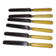 6 old steel and bone knives