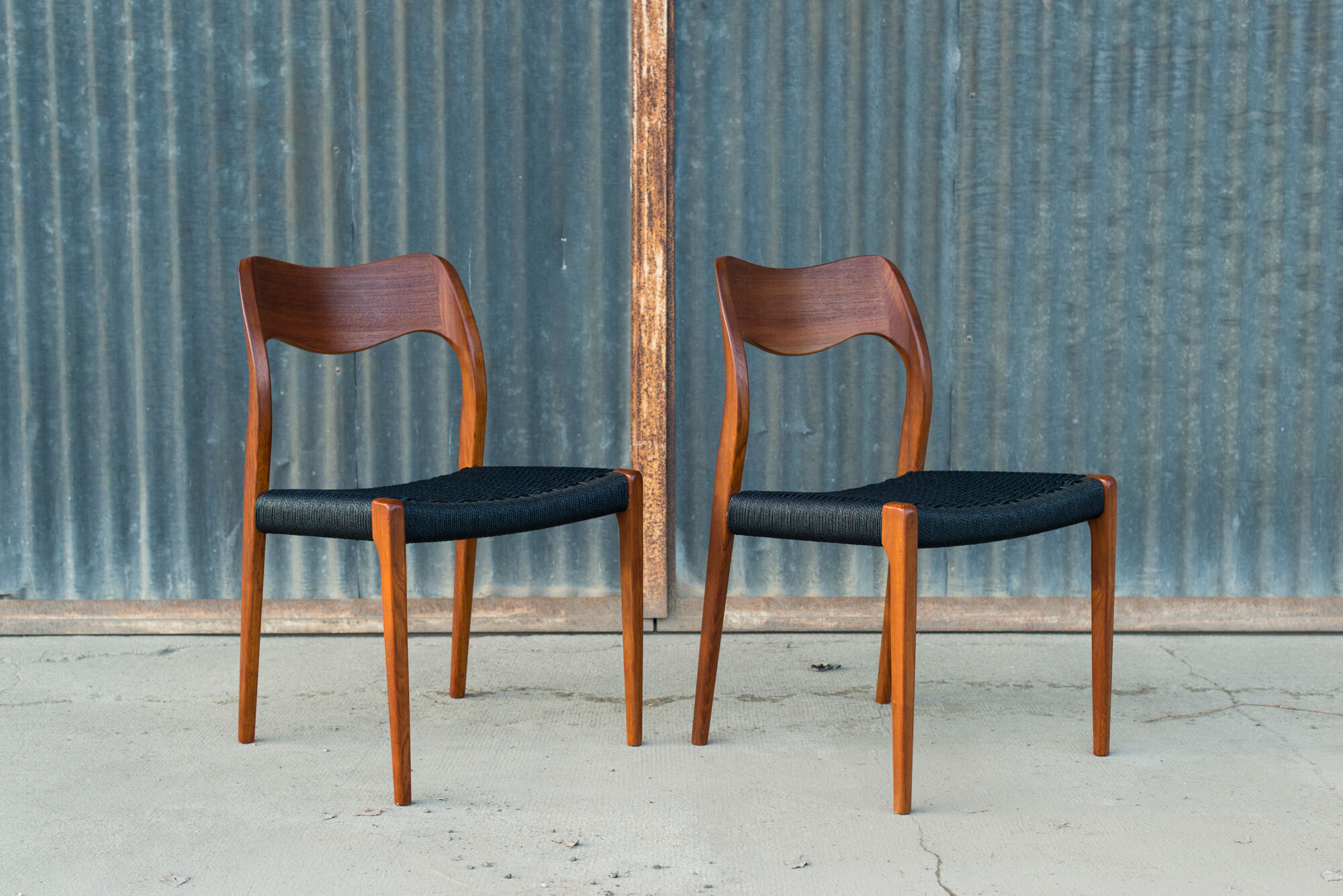 Chairs by Niels Otto Moller 71