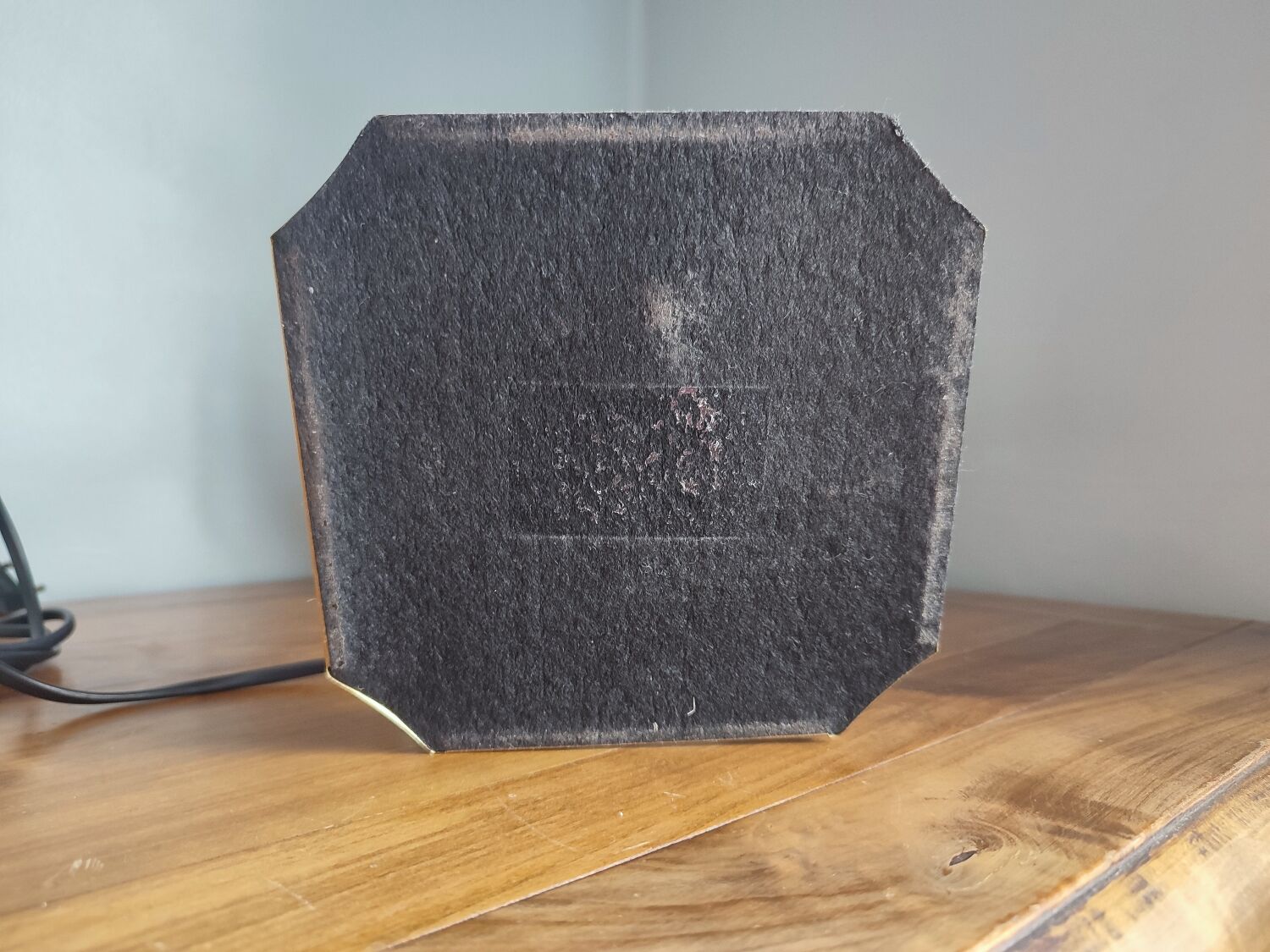 Lampe banquier en laiton et verre vintage