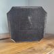 Lampe banquier en laiton et verre vintage