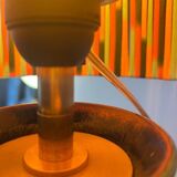 Atmospheric table lamp upcycled from Übelacker ceramic vase.