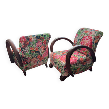 Superbe paire de fauteuils de style Art Déco