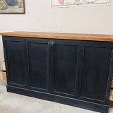 Old oak workshop drawer unit