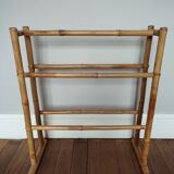 Bamboo towel rack