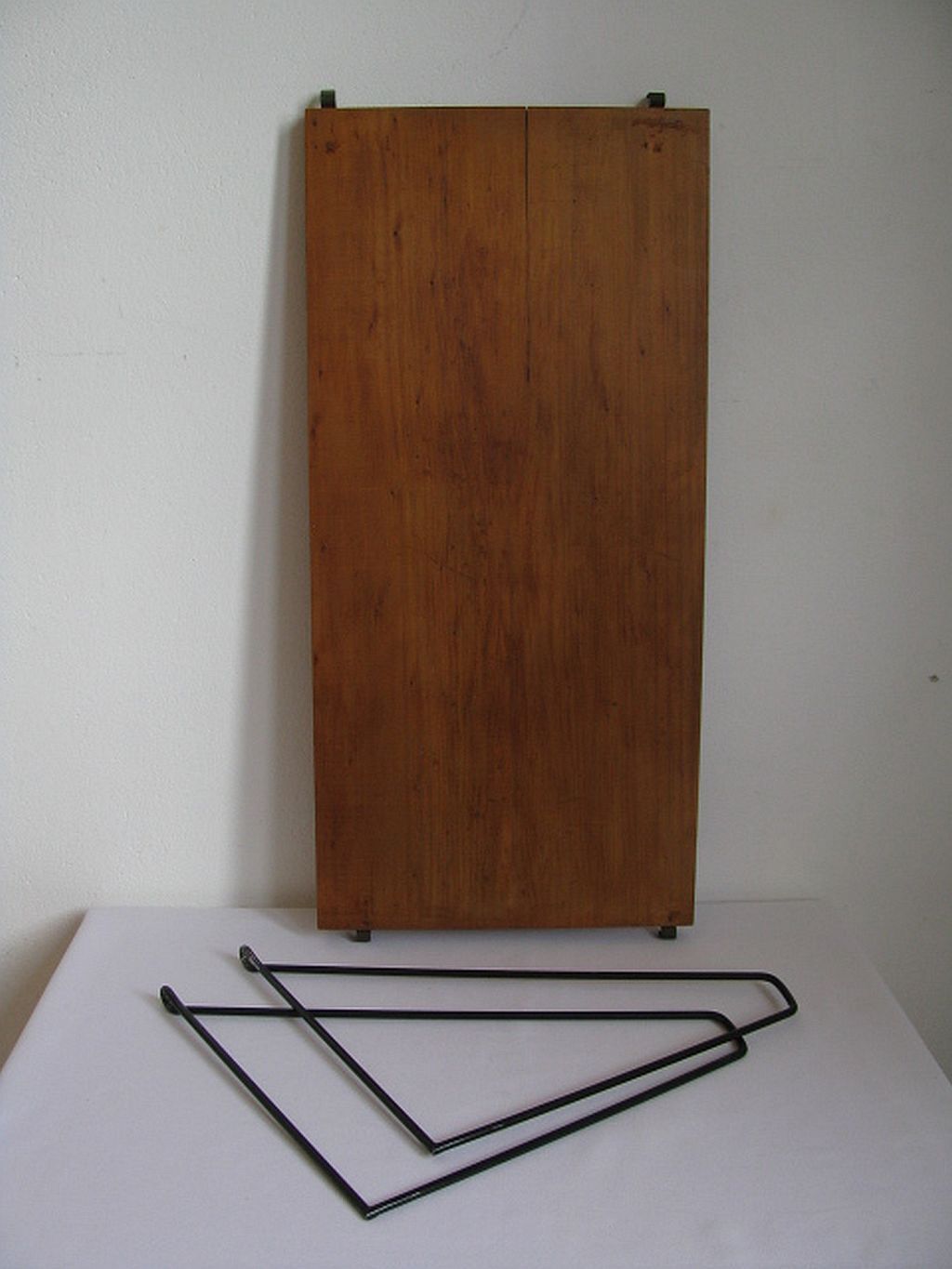 Étagère murale vintage bois 1960