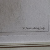 Framed botanical print of butterflies – Buglossum Creticum