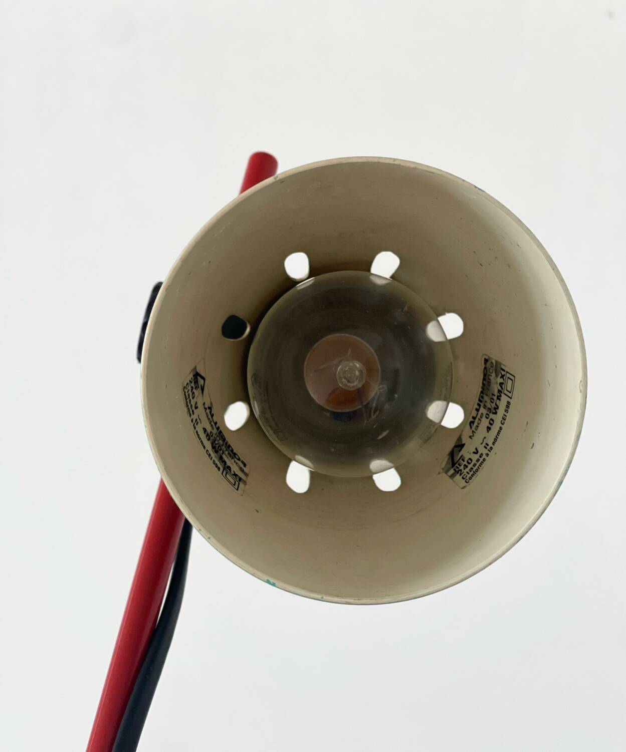 Aluminor desk lamp 1980