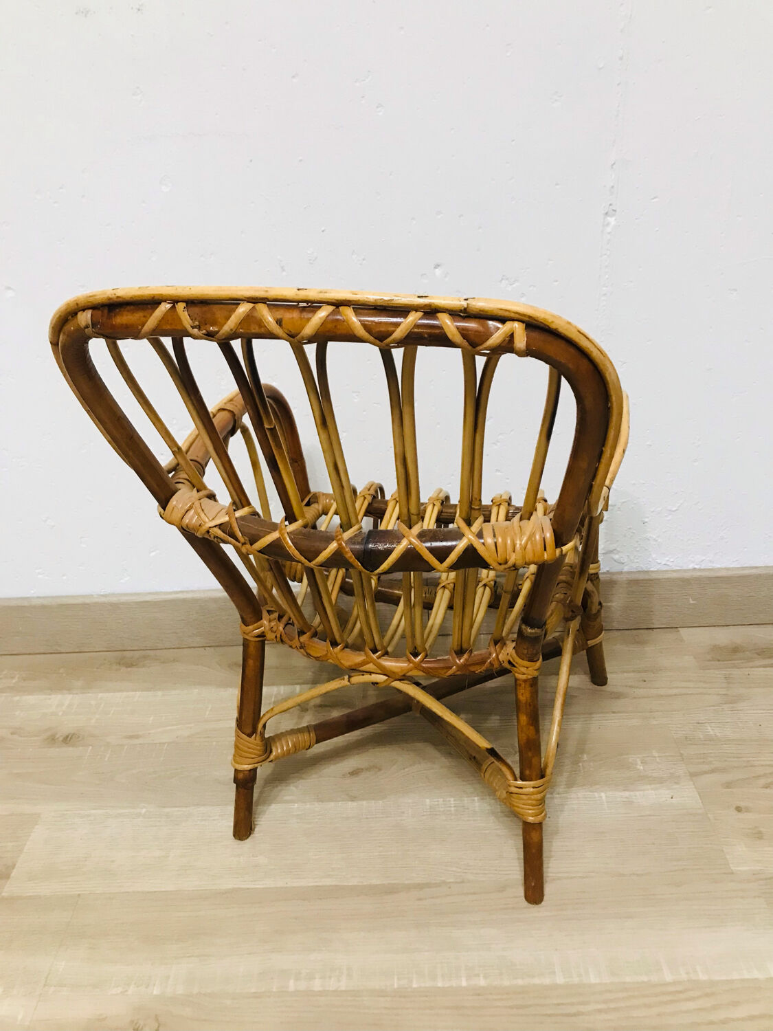 Fauteuil rotin pour enfants