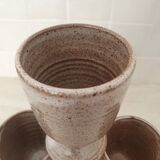 Signed stoneware cups or Mazagran